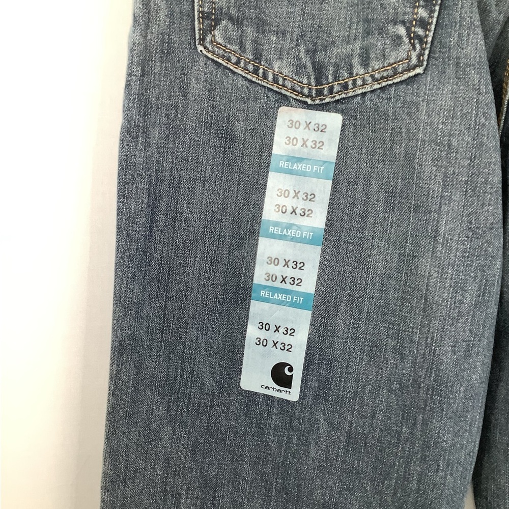 NEW‎ Carhartt Men's Holter Jeans Relaxed Fit size 30x32 - Picture 5 of 7